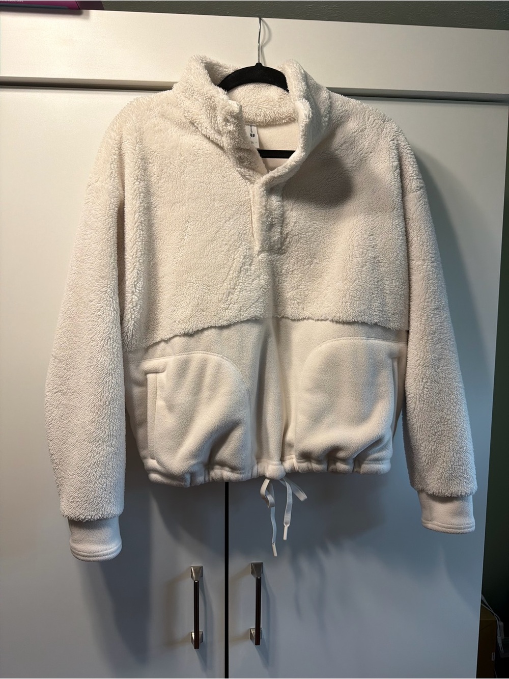 Cozy Cream Pullover Jacket